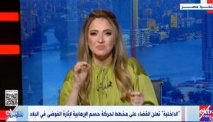 الإعلامية منة فاروق
