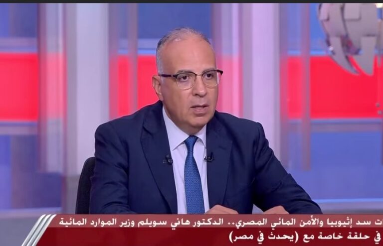 د. هاني سويلم وزير الري