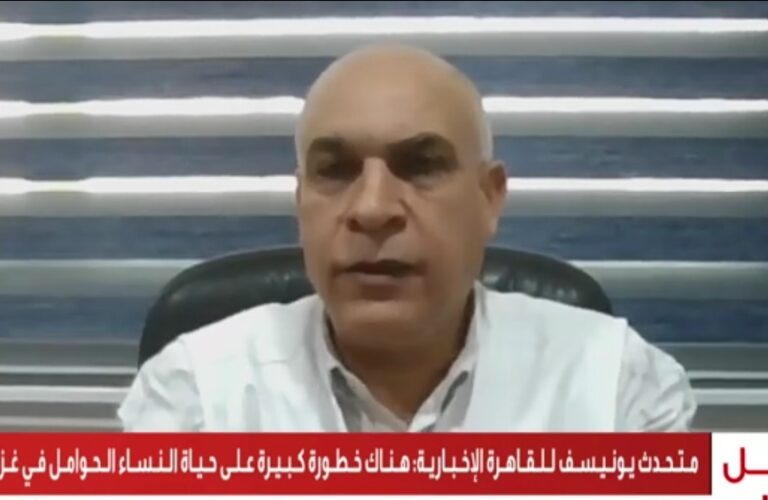 محمد أبو عفش مدير جمعية الإغاثة الطبية بغزة