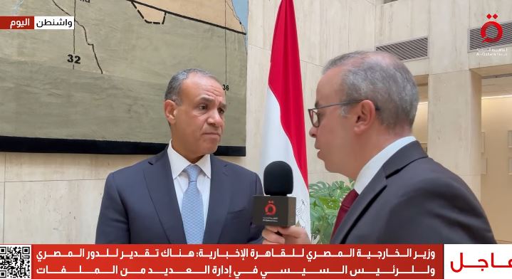 د. بدر عبدالعاطي وزير الخارجية