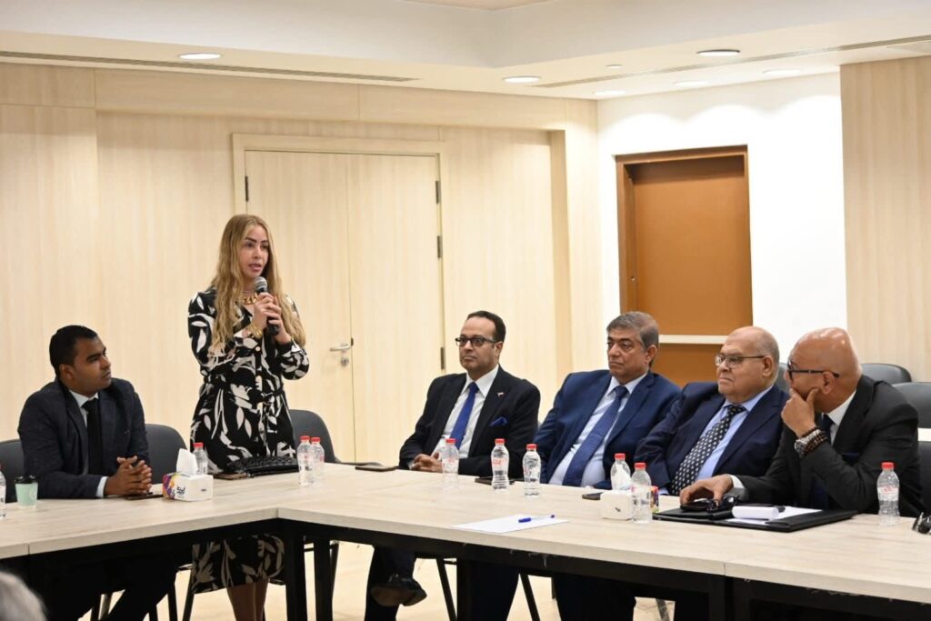 د. جيهان مديح رئيس حزب مصر أكتوبر
