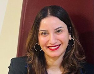 د. إيمان سالم أمينة الاتصال السياسي بحزب المؤتمر