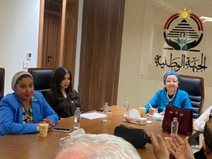 اجتماع أمانة الصحة بحزب الجبهة