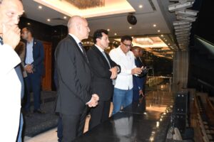 زيارة الشباب ومحافظ القاهرة لاستاد القاهرة