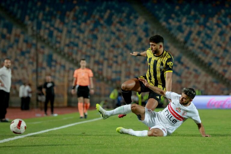 مباراة الزمالك والمقاولون العرب