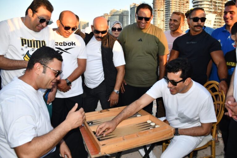 وزيرا الشباب والإسكان بمدينة العلمين