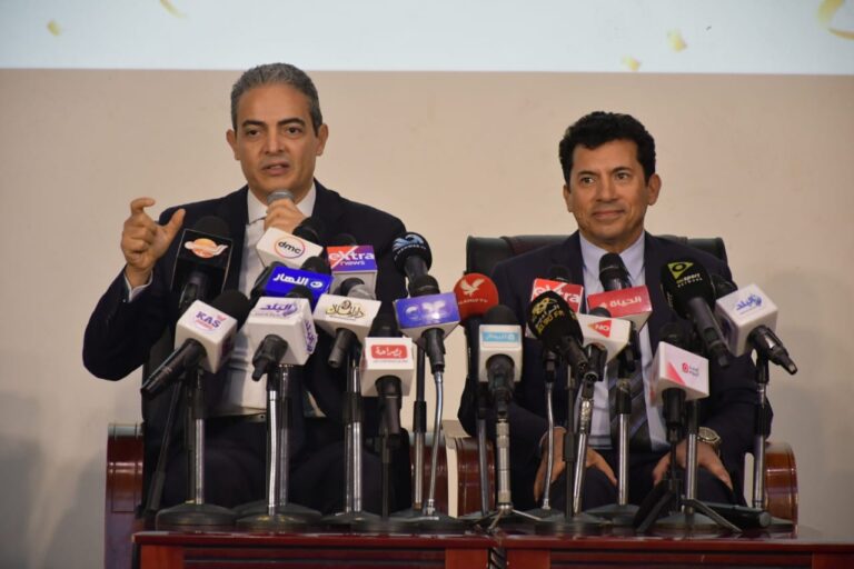 لقاء وزير الشباب بنقابة الإعلاميين