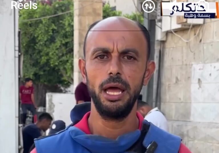 بشير أبو الشعر الصحفي الفلسطيني
