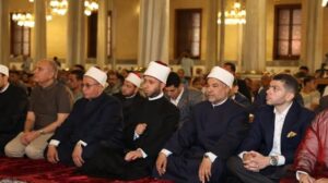 خطبة الجمعة بحضور وزير الأوقاف