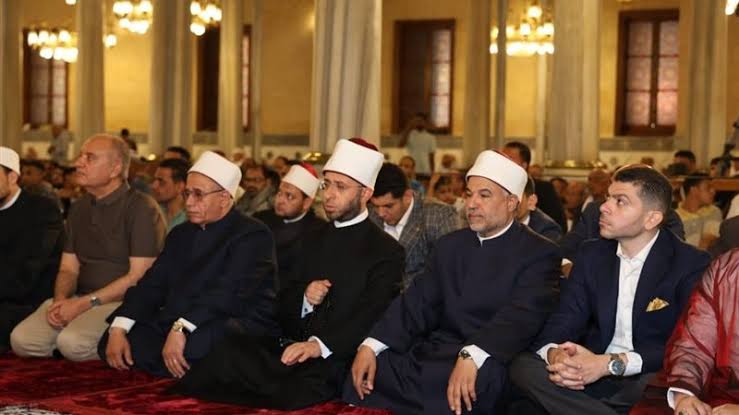 خطبة الجمعة بحضور وزير الأوقاف