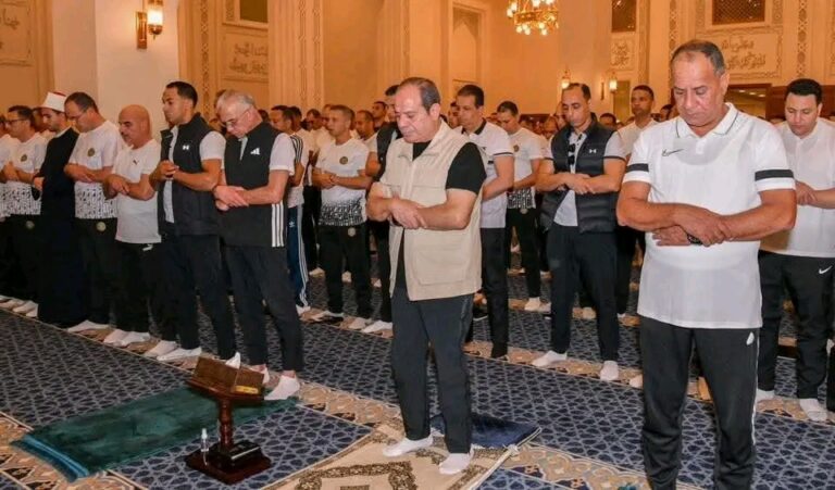 زيادة الرئيس السيسي للأكاديمية العسكرية
