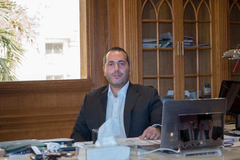 م. حسام السلاب رئيس شعبة السيراميك باتحاد الصناعات