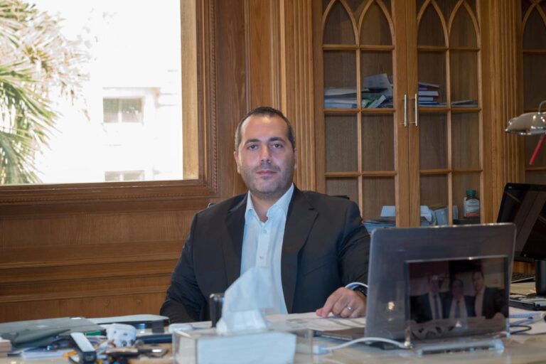 م. حسام السلاب رئيس شعبة السيراميك باتحاد الصناعات
