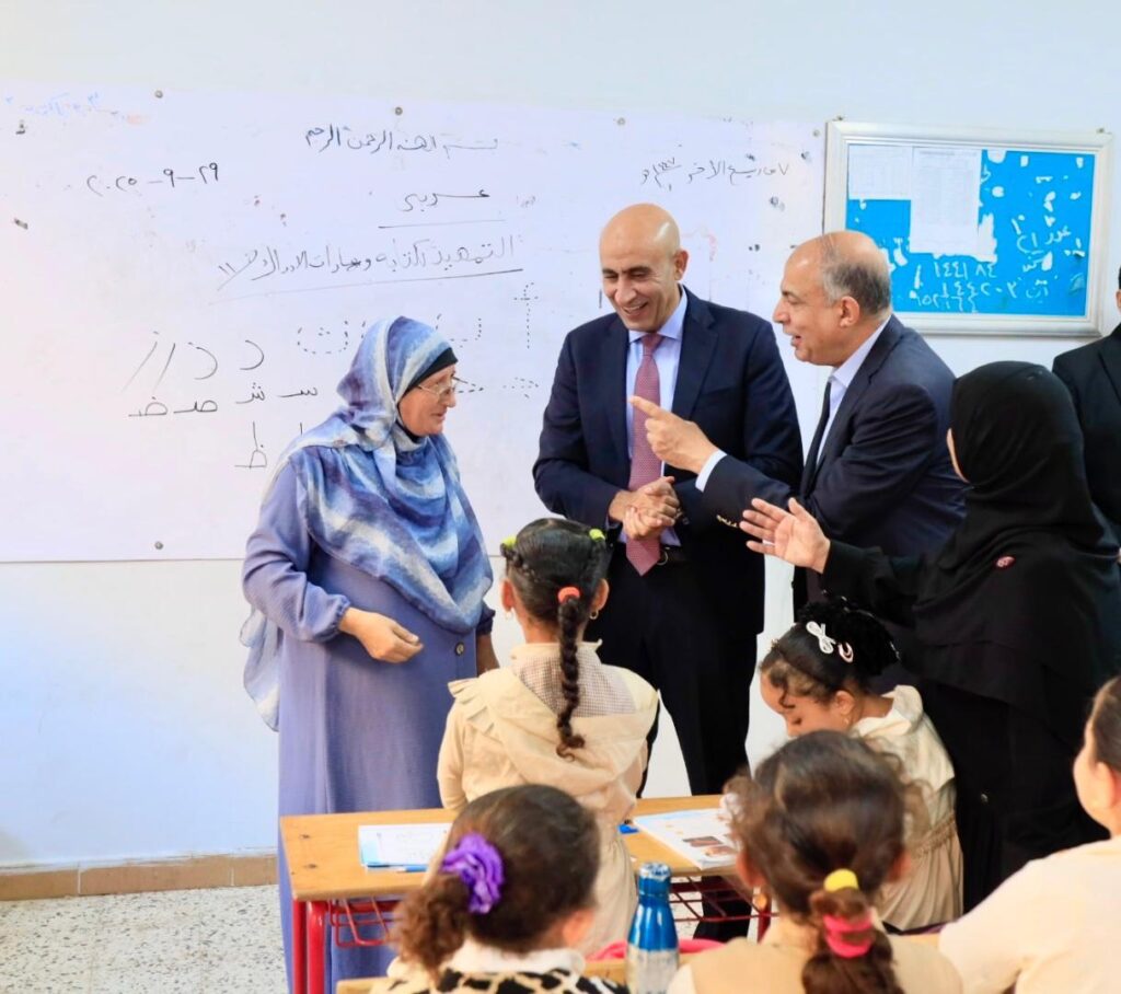 جولة وزير التعليم بمدارس محافظة المنيا