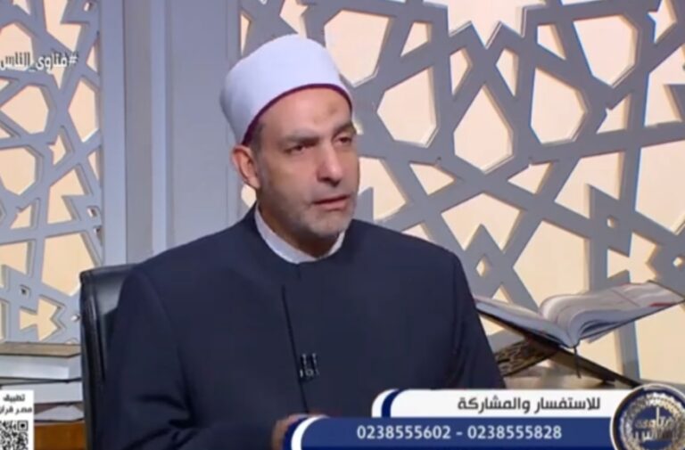د. علي فخر أمين الفتوى بدار الإفتاء