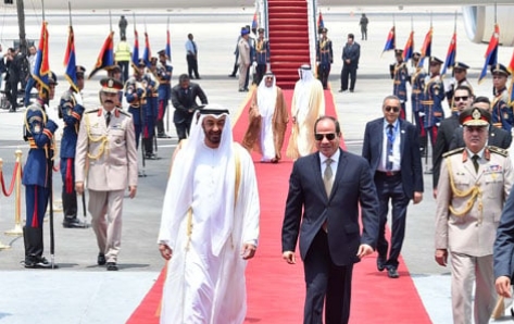 الرئيس السيسي - محمد بن زايد