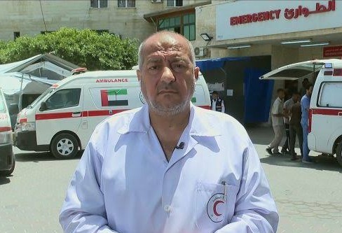 د. خليل الدقران المتحدث باسم وزارة الصحة الفلسطينية