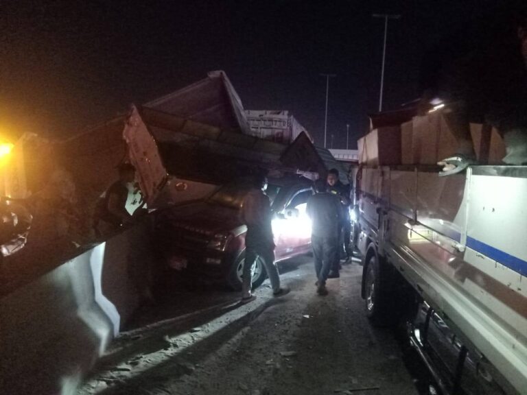 تفاصيل حادث طريق السويس