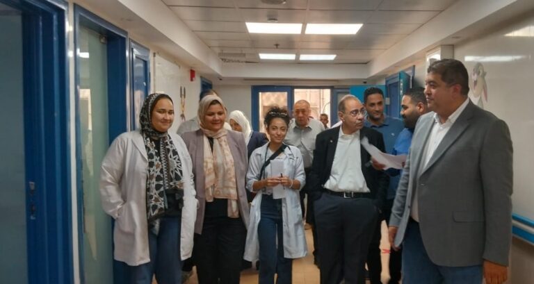زيارة مستشفي أبو الريش المنيرة
