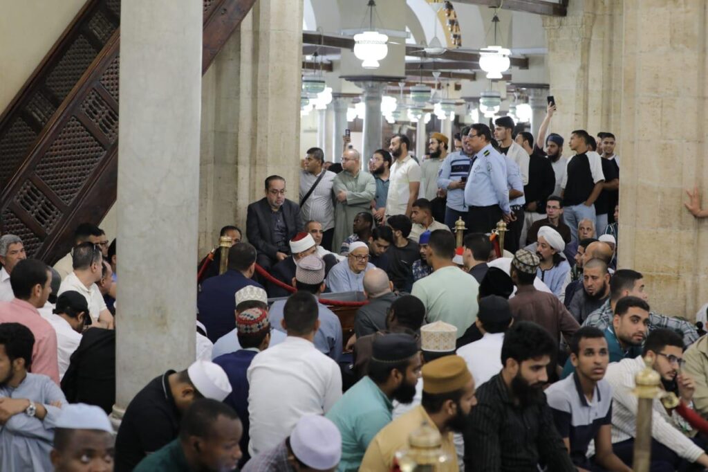 جنازة الدكتور أحمد عمر هاشم