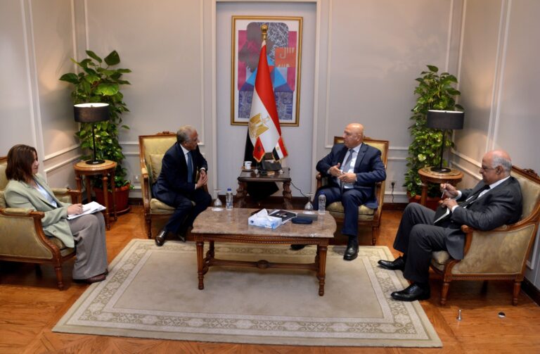 لقاء وزير النقل وسفير المملكة المغربية