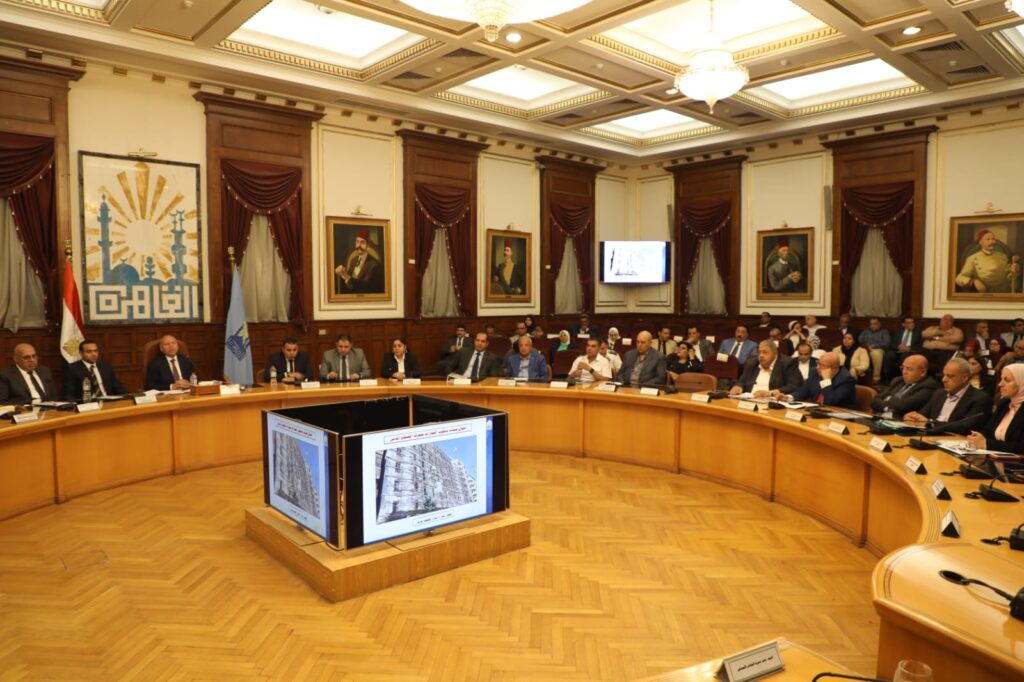 اجتماع المجلس التنفيذي لمحافظة القاهرة