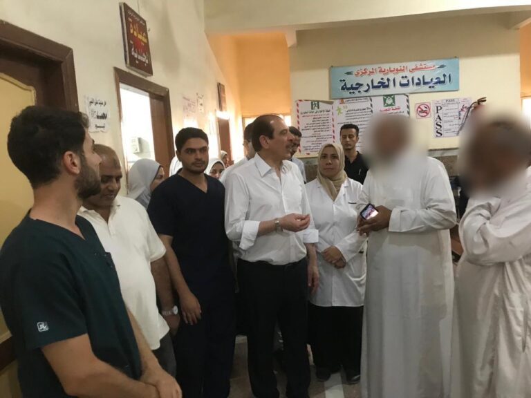 جوله نائب وزير الصحة لمستشفي النوبارية