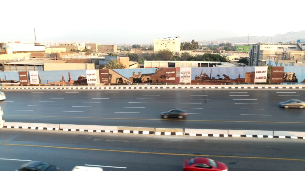 الطرق المؤدية للمتحف المصري الكبير