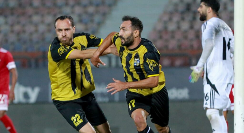 مباراة المقاولون العرب ومودرن سبورت