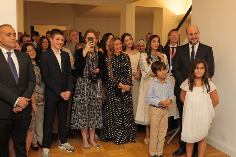 لقاء ملكة الدنمارك بالقاهرة