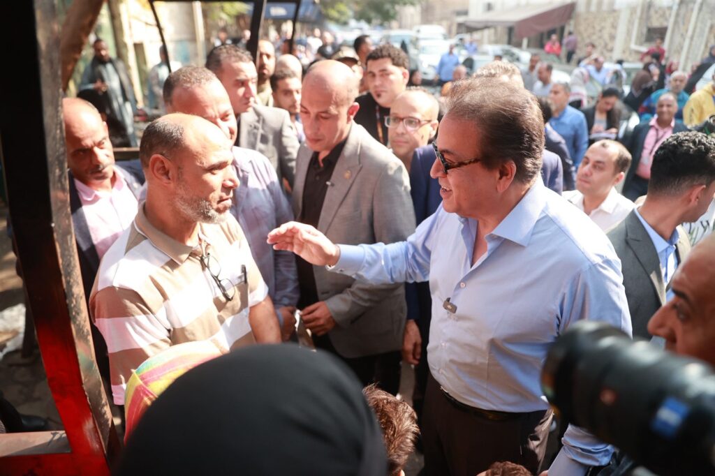 وزير الصحة يتفقد معهد القلب