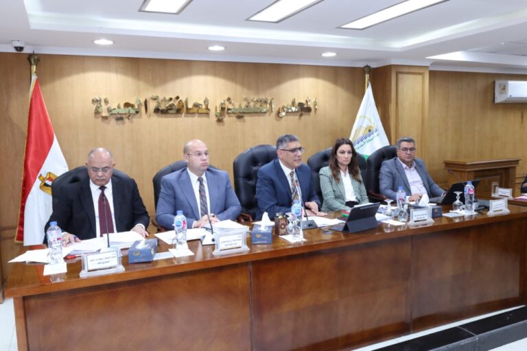 اجتماع المجلس التنفيذي لمحافظة الجيزة