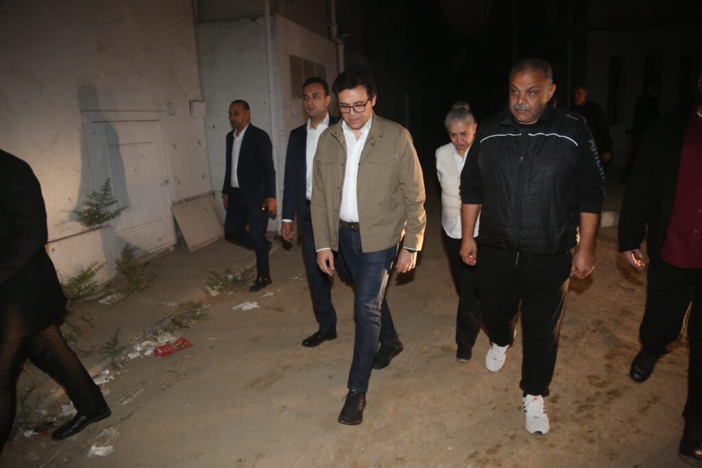 وزير الثقافة يتفقد ستديو مصر