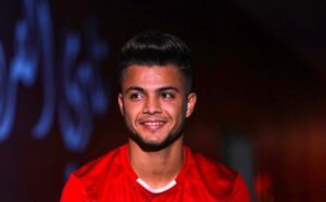 مصطفى سعد لاعب منتخب مصر