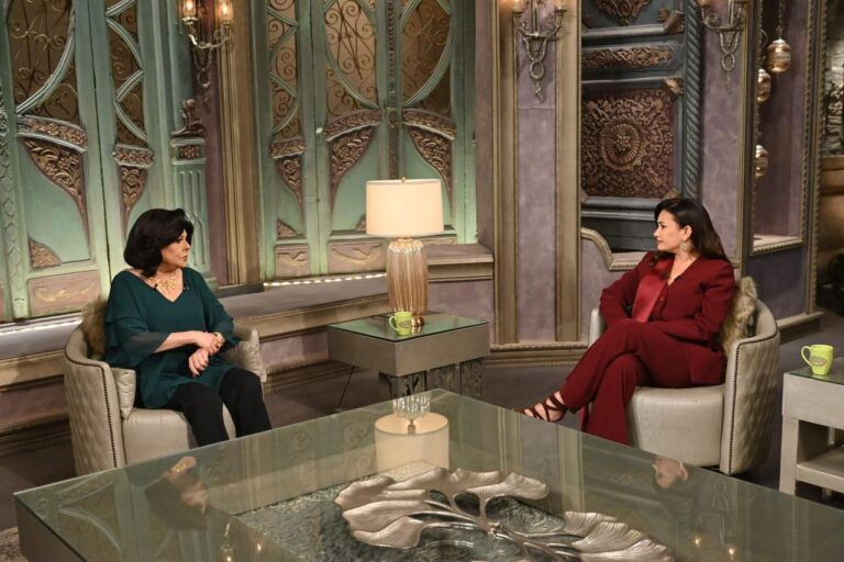 لقاء هند صبري وإسعاد يونس