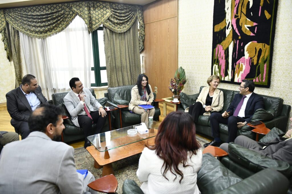 لقاء بعثة الاتحاد الأوروبي بنقابة الصحفيين