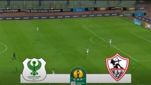 مباراة الزمالك والمصري