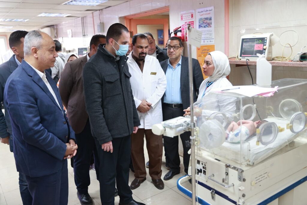 جولة نائب وزير الصحة للمستشفيات