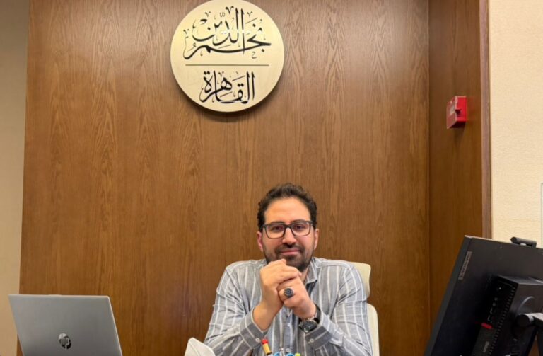 محمود نجم الدين رئيس شركة نجم الدين لتجارة الذهب