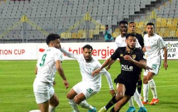 مباراة الزمالك والمصري