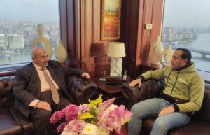 النائب أشرف عبدالغني ومحرر نيوز مصر