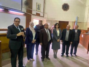 رئيس جامعة القاهرة يتفقد الكليات