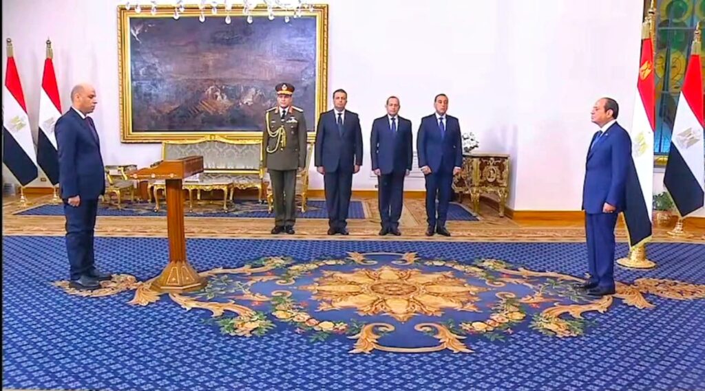 جانب من حلف اليمين الدستورية