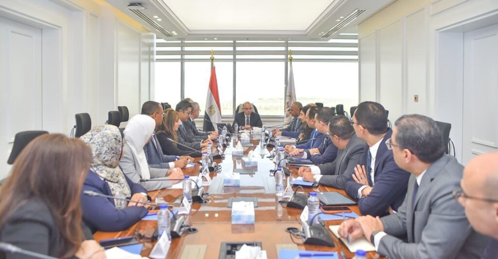 اجتماع وزير الاستثمار