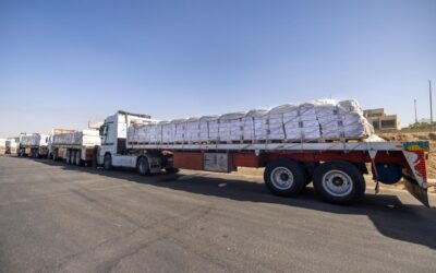 المساعدات الإنسانية لغزة