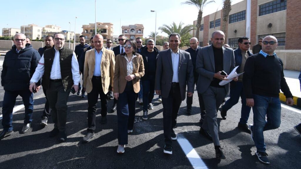 جولة وزيرة الإسكان لمدينة الشروق