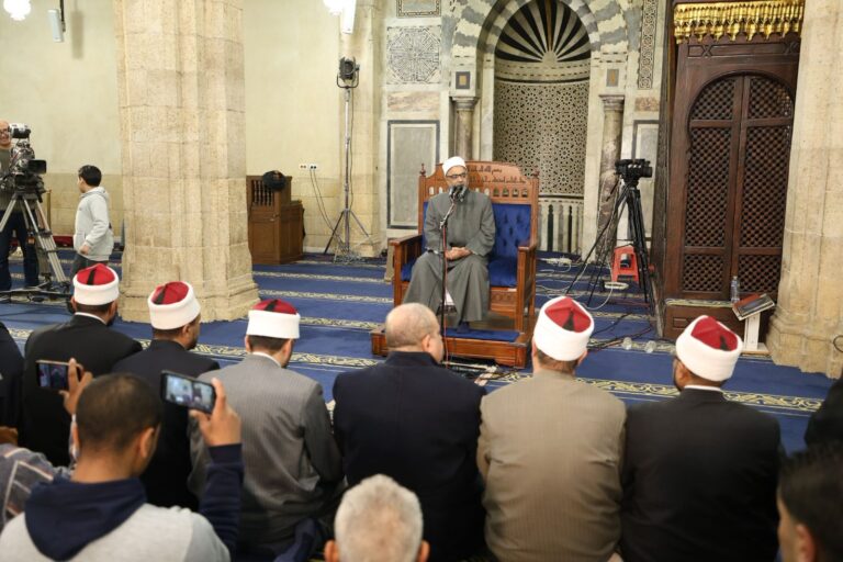 درس التراويح في الأزهر