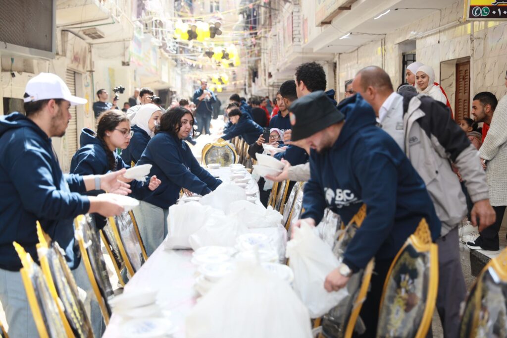 مائدة الإفطار السنوى بالمطرية