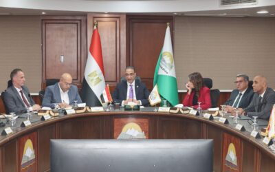 اجتماع محافظ الجيزة