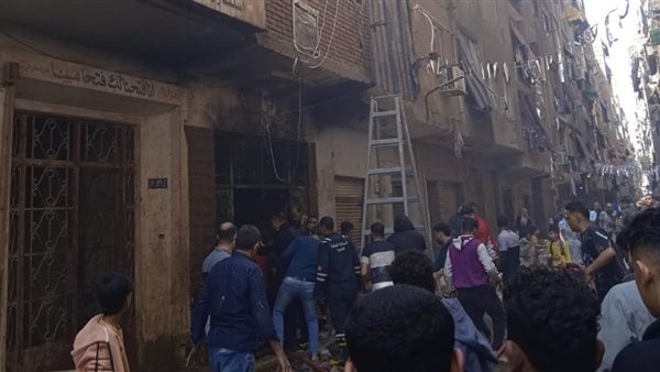 حريق مصنع الزاوية الحمراء